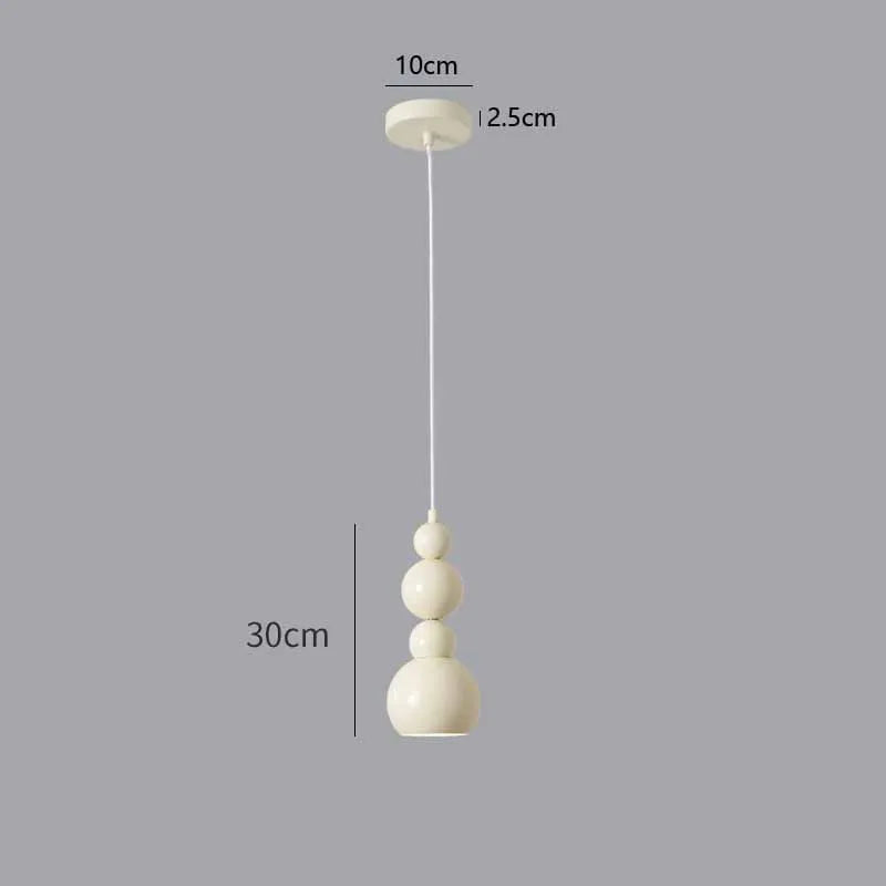 Suspension boules design minimaliste moderne blanche