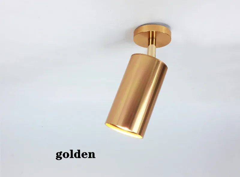 Spot LED design ajustable en métal trois finitions