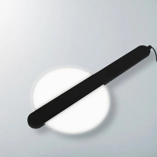 Suspension design moderne minimaliste en métal blanc et noir