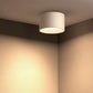 Plafonnier LED design moderne noir et blanc