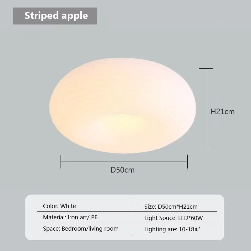 Suspension moderne verre blanc design nuage lumineux