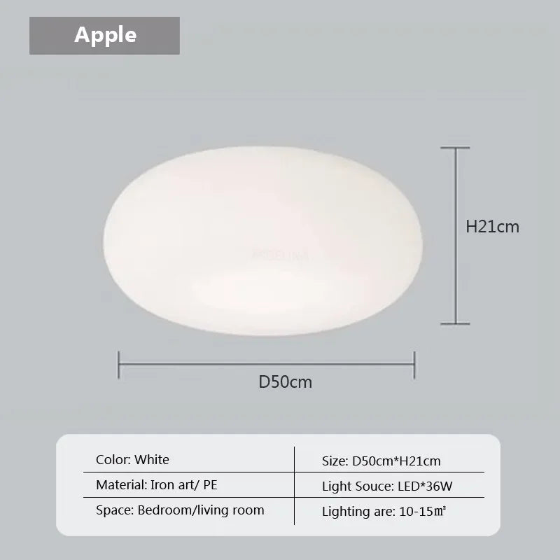 Suspension moderne verre blanc design nuage lumineux