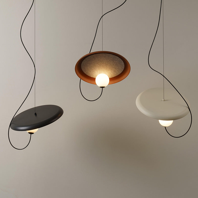 Suspension design moderne minimaliste en métal