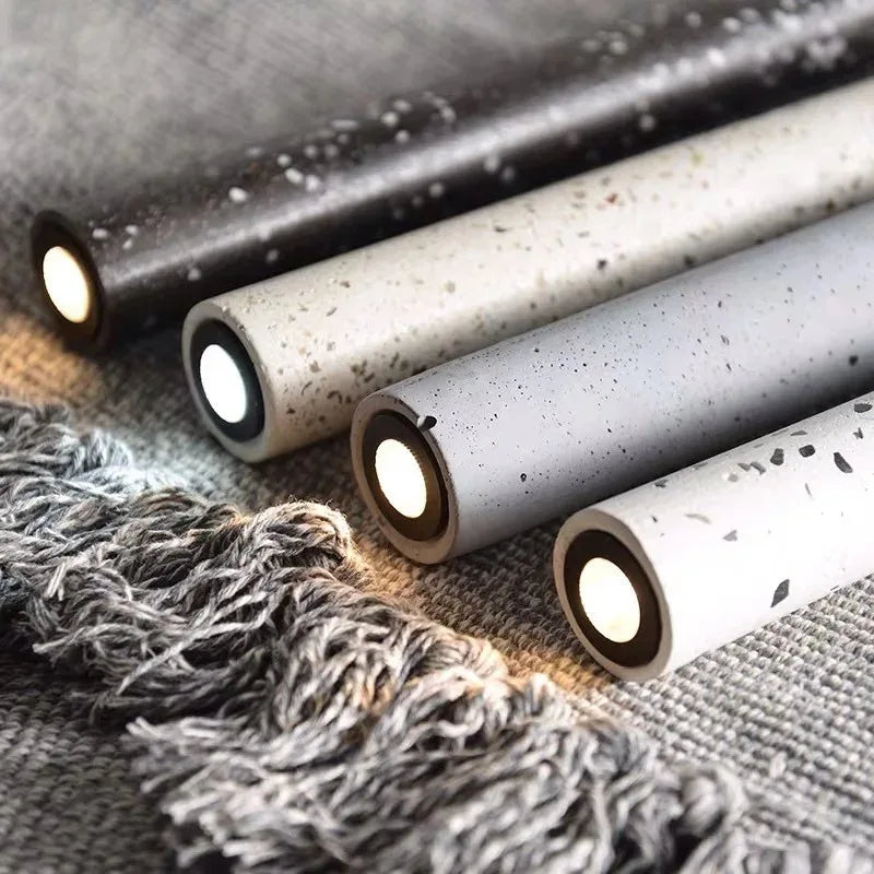 Suspension moderne en ciment style industriel minimaliste