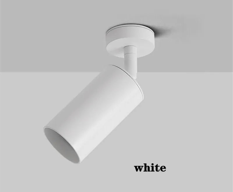 Spot LED design ajustable en métal trois finitions