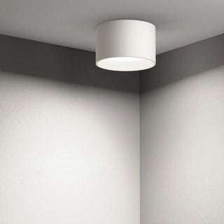 Plafonnier LED design moderne noir et blanc