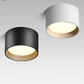 Plafonnier LED design moderne noir et blanc