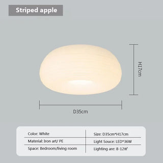 Suspension moderne verre blanc design nuage lumineux