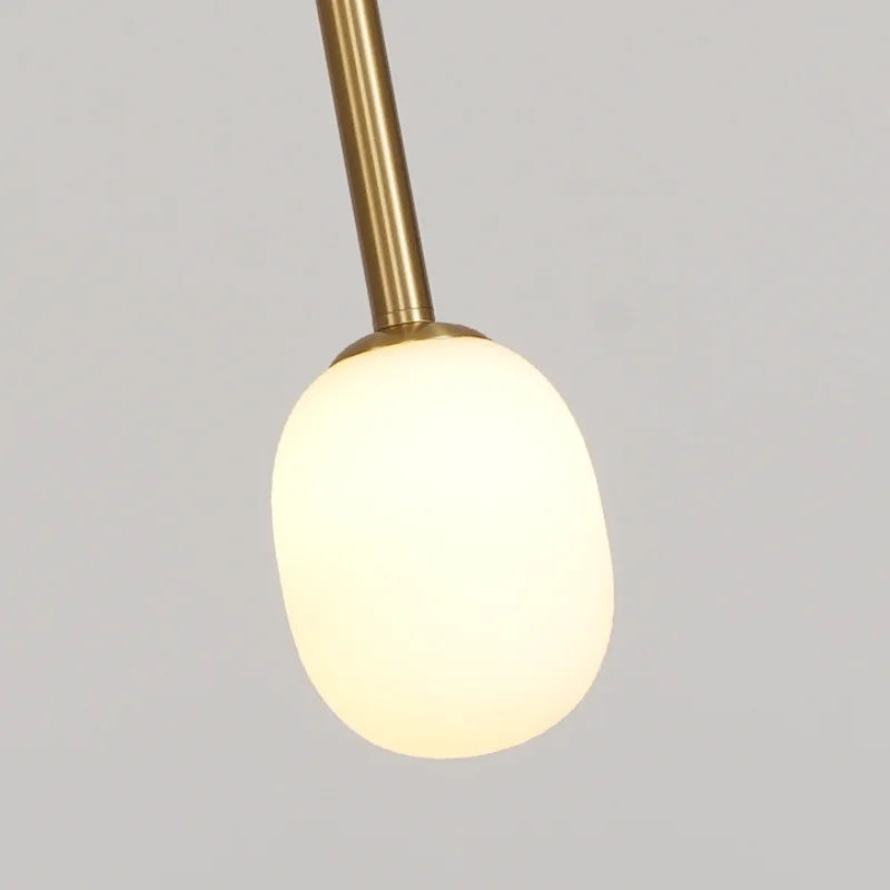 Suspension design moderne en métal style minimaliste