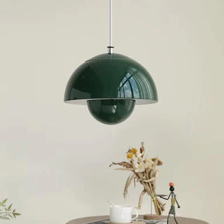 Suspension design moderne nordique en métal coloré