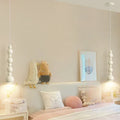 Suspension boules design minimaliste moderne blanche