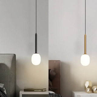 Suspension design moderne en métal style minimaliste
