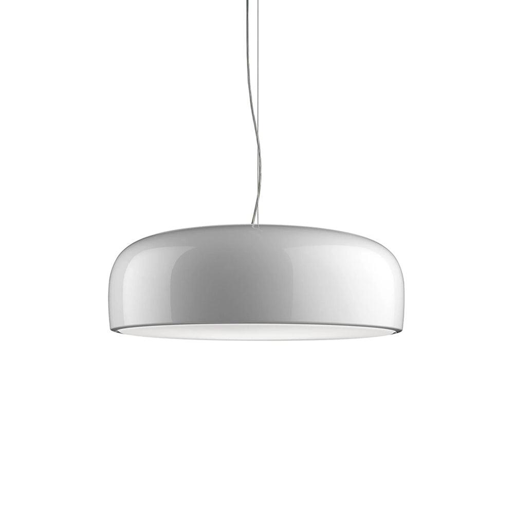 Suspension design moderne en métal noir brillant