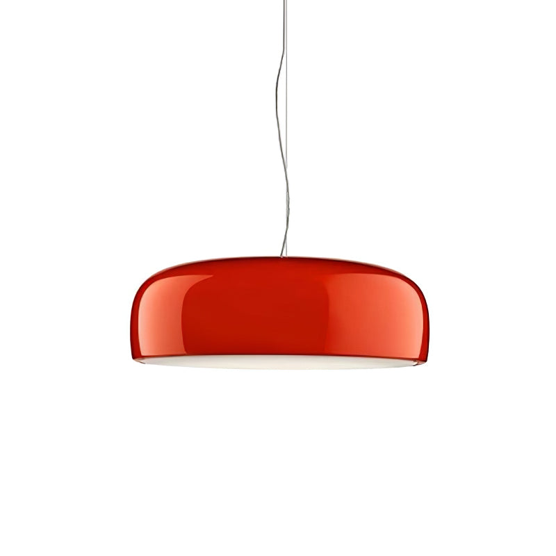 Suspension design moderne en métal noir brillant