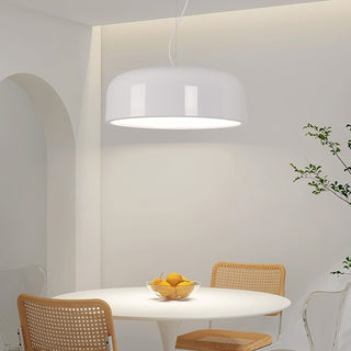 Suspension design moderne en métal noir brillant