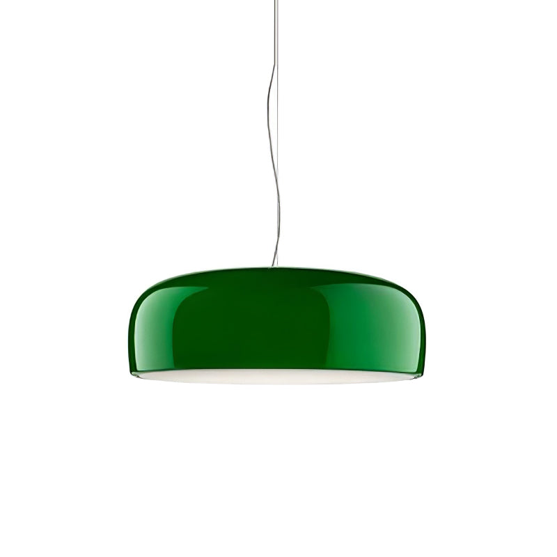 Suspension design moderne en métal noir brillant