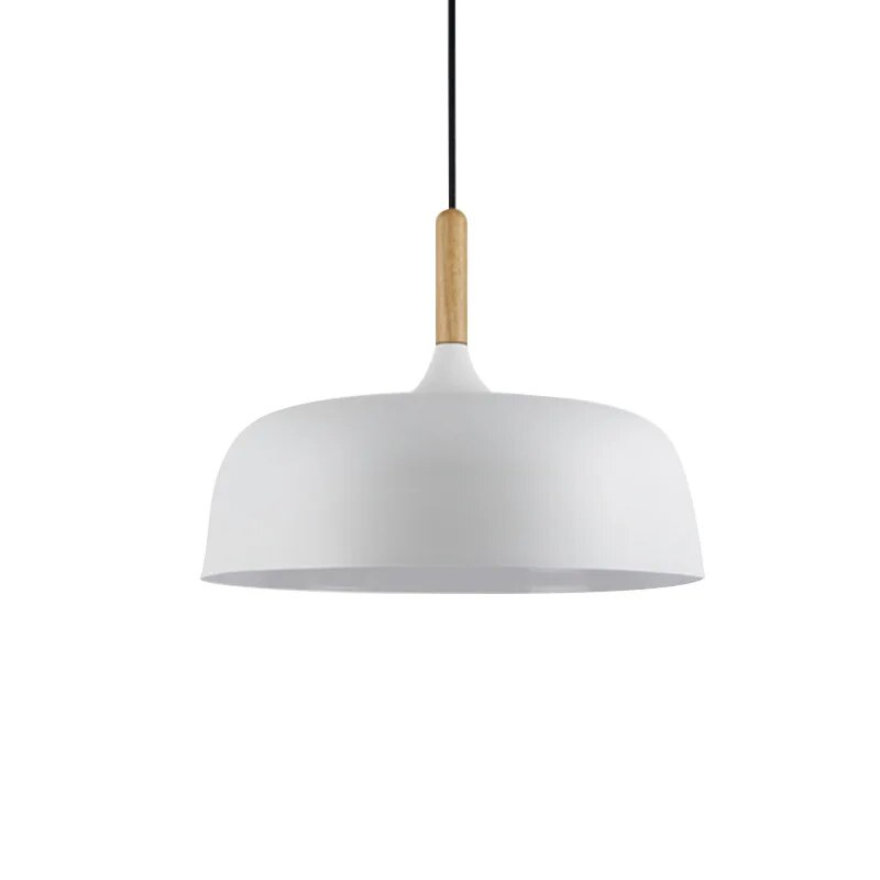 Suspension scandinave bois et métal design nordique