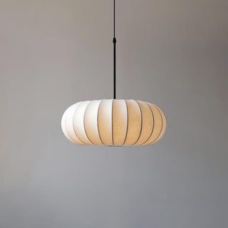 Suspension japonaise design en soie et métal