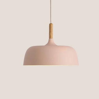 Suspension scandinave bois et métal design nordique