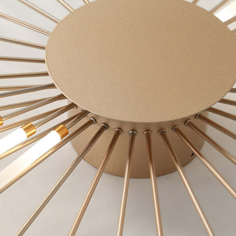 Plafonnier LED design moderne rayons lumineux