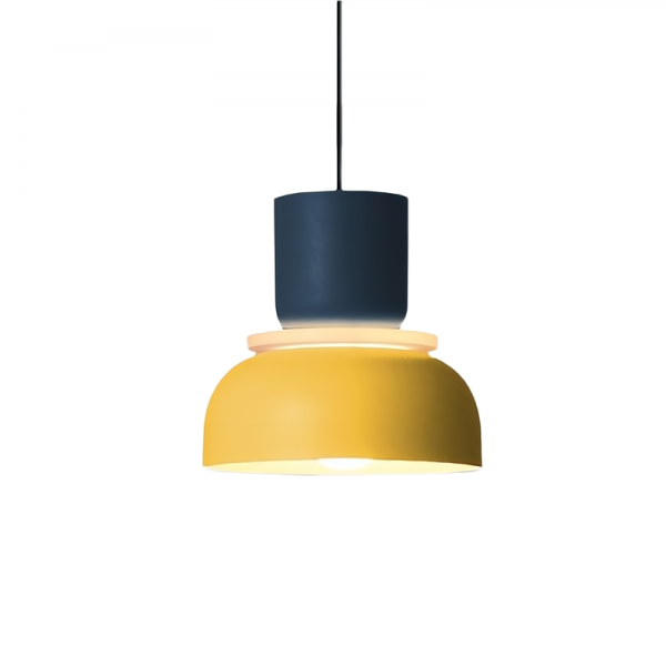 Suspension design scandinave colorée style macaron