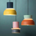 Suspension design scandinave colorée style macaron