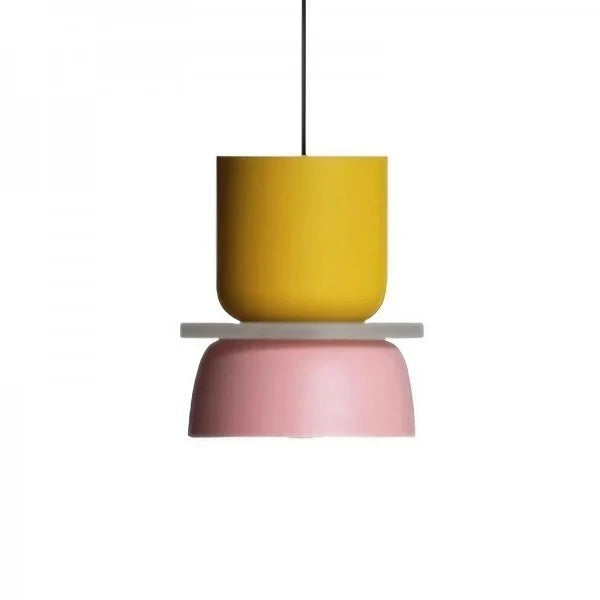 Suspension design scandinave colorée style macaron