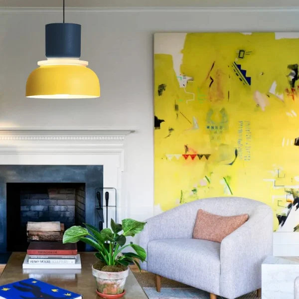 Suspension design scandinave colorée style macaron