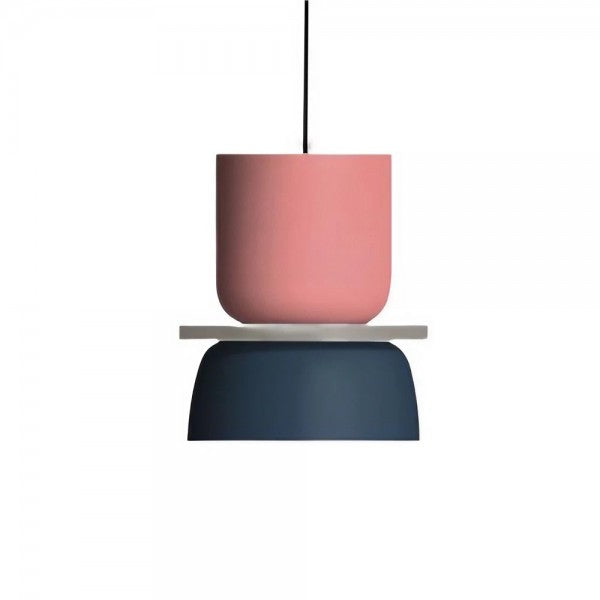 Suspension design scandinave colorée style macaron