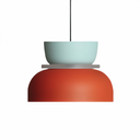 Bleu clair / Orange