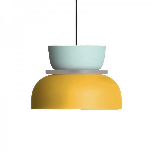 Suspension design scandinave colorée style macaron