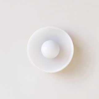 Plafonnier design moderne en verre coloré Sorlin