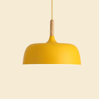 Suspension scandinave bois et métal design nordique