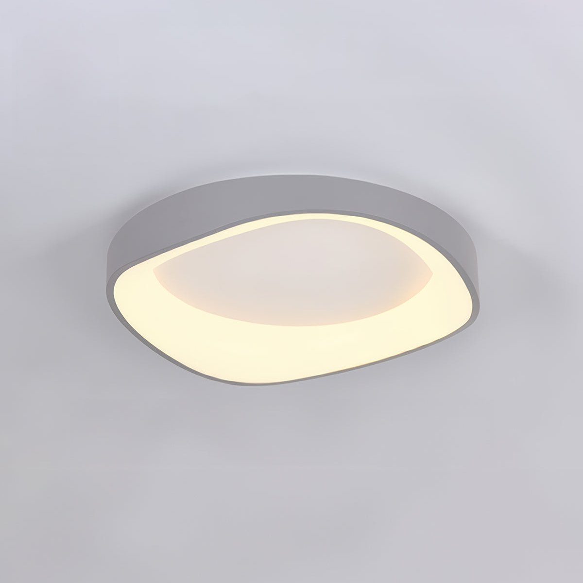Plafonnier LED design scandinave en bois naturel