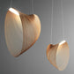 Suspension moderne en bois au design sophistiqué