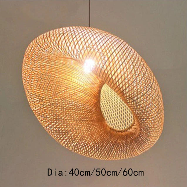 Suspension en bambou de style chinois