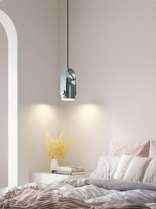 Suspension scandinave design bois et métal orientable