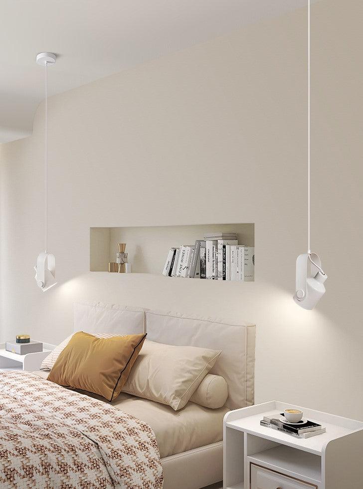 Suspension scandinave design bois et métal orientable