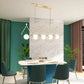 Suspension 3 lampes au design mixte nordique et moderne