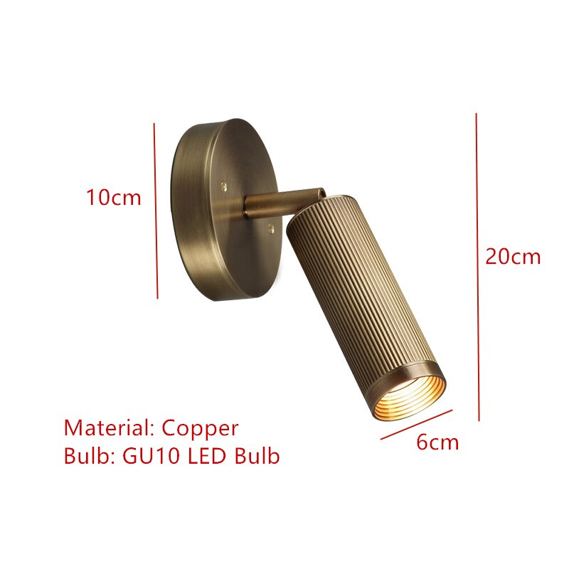 Plafonnier design vintage métal doré orientable