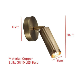 Plafonnier design vintage métal doré orientable