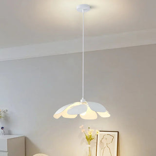 Suspension LED en forme de pétale de fleur
