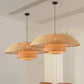 Suspension en rotin vintage, lustre de cuisine