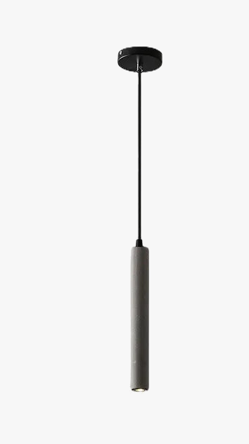 Suspension moderne en ciment style industriel minimaliste