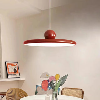 Suspension design moderne LED style Bauhaus métal coloré