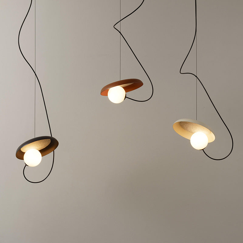 Suspension design moderne minimaliste en métal