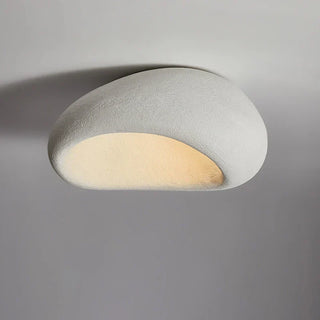 Plafonnier design japonais Wabi-Sabi en résine
