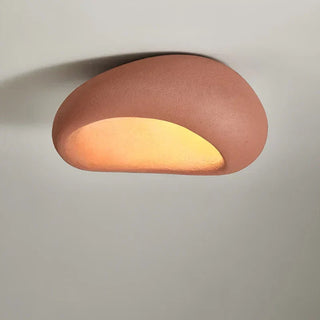 Plafonnier design japonais Wabi-Sabi en résine