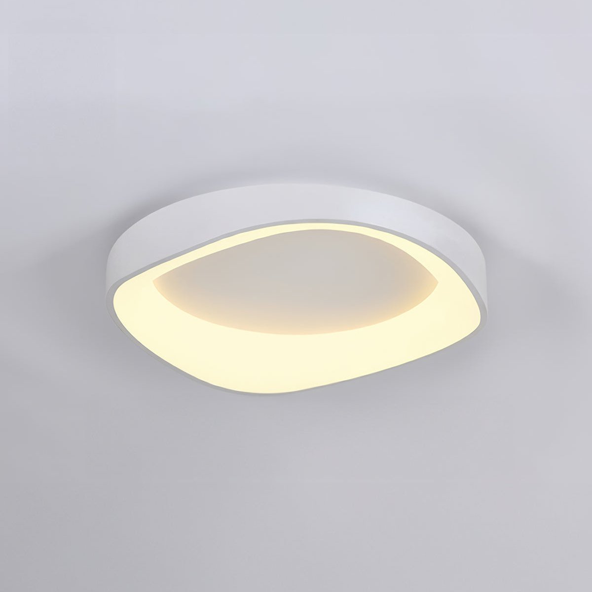 Plafonnier LED design scandinave en bois naturel
