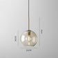 Suspension design en verre aux formes modernes